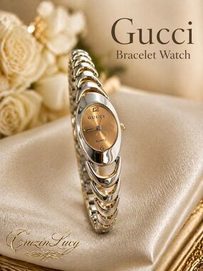Gucci Vintage Bracelet Watch – Swiss Made | Elegant Minimalist Luxury